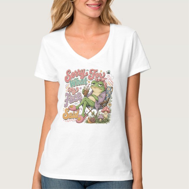 T-shirt Désolé - Choisissez votre taille  (Devant)