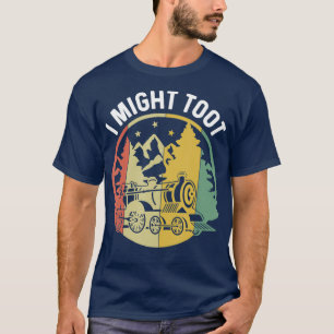 T-shirt Désolé d'avoir pris train Retro Railroad Cadeaux