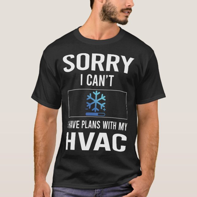 T-shirt Désolé de ne pas avoir pu le CVC (Devant)