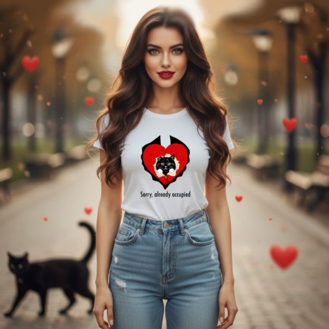 T-shirt Désolé, déjà occupé (Créateur téléchargé)