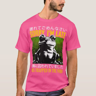 T-shirt Désolé D'Être En Retard, J'Ai Été Piégé Dans Le Ja