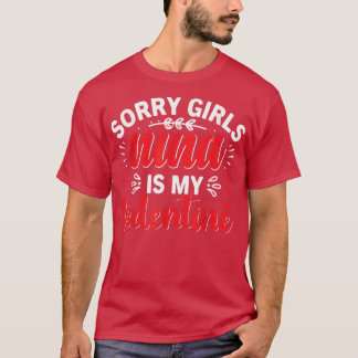 T-shirt Désolé Filles Mon Coeur Appartient À Nina Funny Va