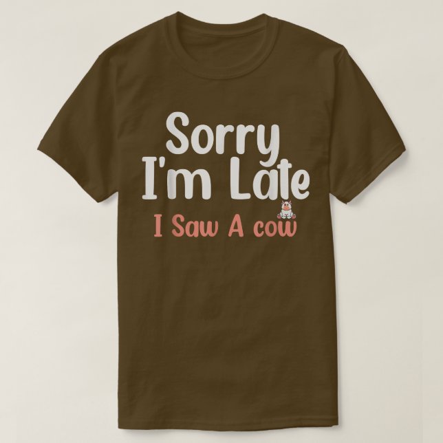 T-shirt Désolé I (Design devant)