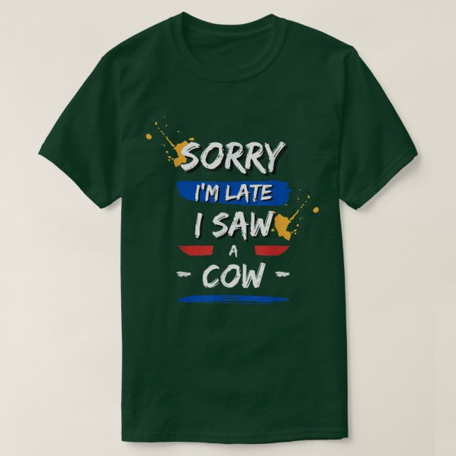 T-shirt Désolé I (Design devant)