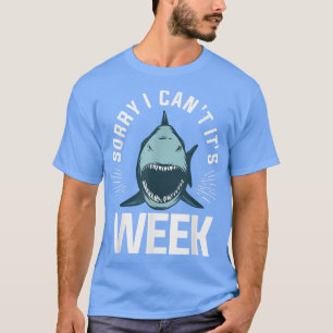 T-shirt Désolé Je N'Ai Pas Pu Sa Semaine Biologie Marine S