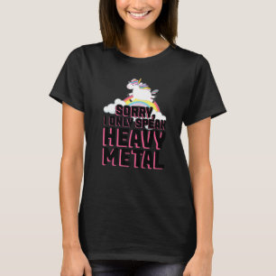 T-shirt désolé je ne parle que de festival de musique méta