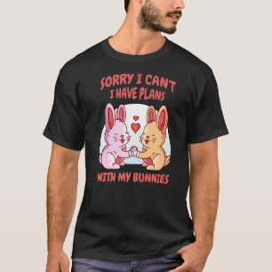 T-shirt Désolé, je ne peux pas avoir de plans avec mes lap