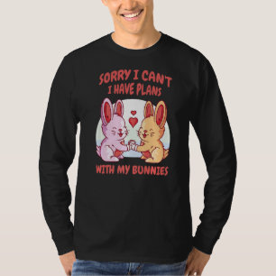 T-shirt Désolé, je ne peux pas avoir de plans avec mes lap