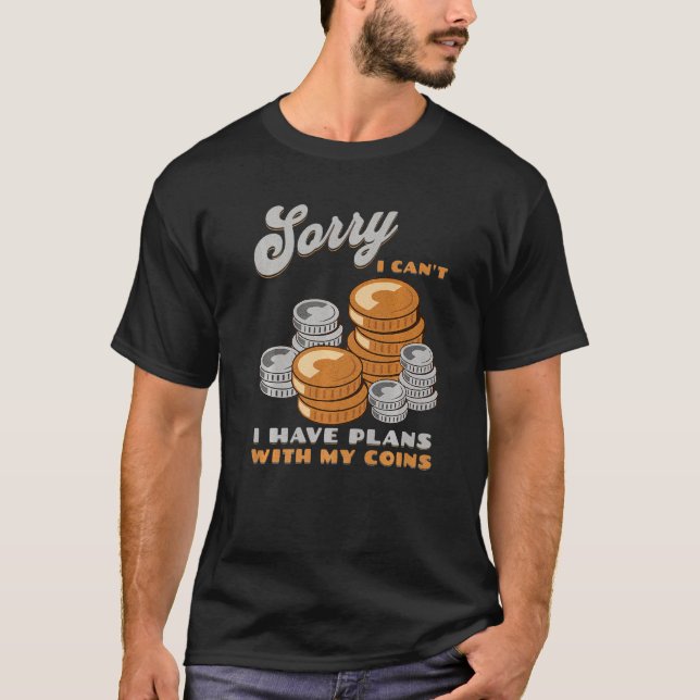 T-shirt Désolé, je ne peux pas avoir de plans avec mes piè (Devant)