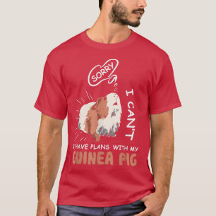 T-shirt Désolé, je ne peux pas avoir de plans avec mon amo