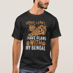 T-shirt Désolé, je ne peux pas avoir de plans avec mon Ben
