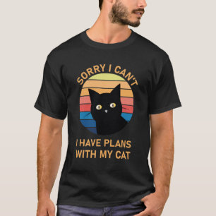T-shirt Désolé, je ne peux pas avoir de plans avec mon cha