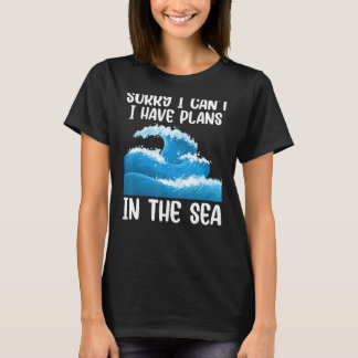 T-shirt Désolé, je ne peux pas avoir de plans dans le Hobb