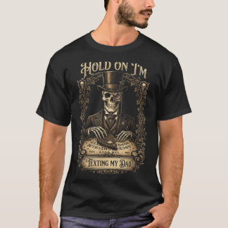 T-shirt Désolé je ne peux pas parler je suis au téléphone 