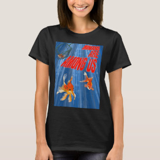 T-shirt Désolé je n'écoutais pas je pensais aux poissons