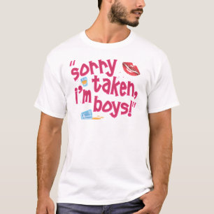T-shirt Désolé, je suis des Garçons !