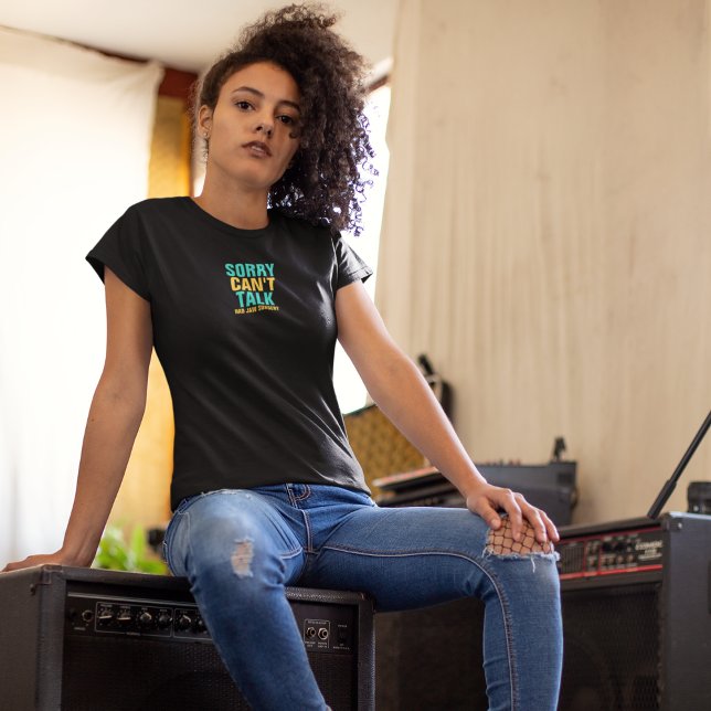 T-shirt Désolé ne peut pas parler de la chirurgie de la mâ (Créateur téléchargé)