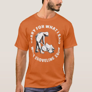 T-shirt Désolé Pour Ce Que J'Ai Dit En Montrant La Chaussu