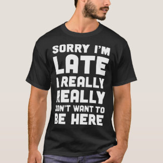 T-shirt désolé pour ce que j'ai dit quand ma jeep était