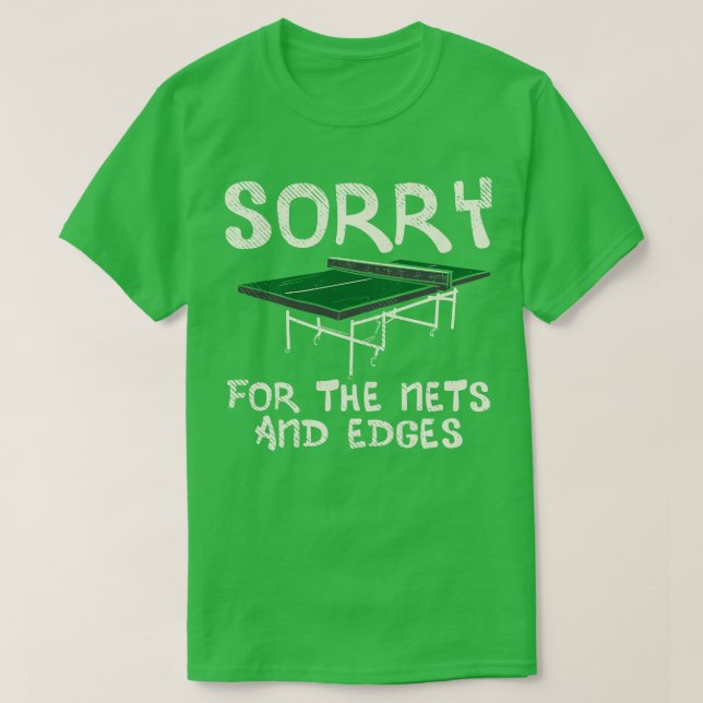 T-shirt Désolé Pour Les Filets Et Arêtes 1 (Design devant)