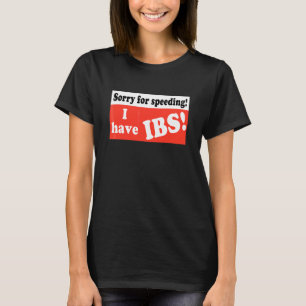 T-shirt Désolé pour l'excès de vitesse J'ai le SII Citati