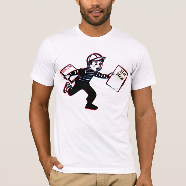 T-shirt Désordre chaud (Devant)