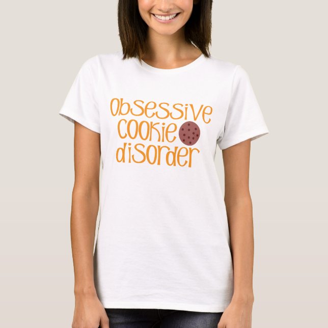 T-shirt Désordre obsédant R de biscuit (Devant)