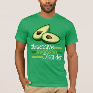 T-shirt Désordre obsédant vert frais d'avocat
