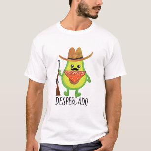 T-shirt Despercado Desperado Cowboy Funny Avocado