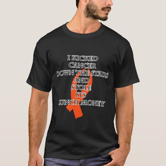 T-shirt Despote de Cancer (ruban orange) (Devant)