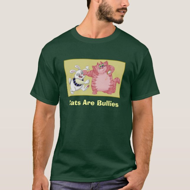 T-shirt Despote de chat de Cheshire (Devant)