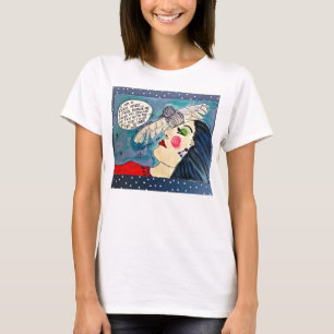 T-SHIRT D'ESPRIT LIBRE DE LA MAUVAISE FILLE ART.