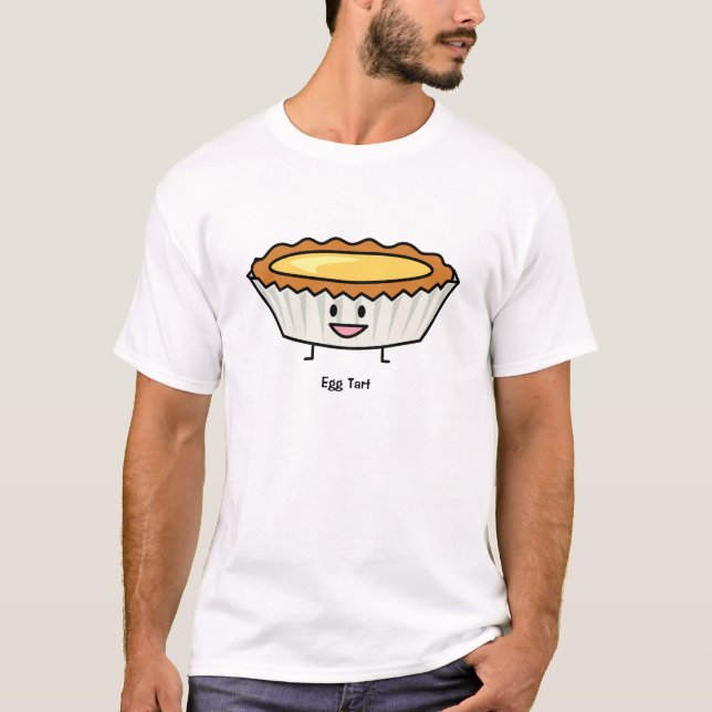 T-shirt Dessert au goût âpre de Chinois de croûte de crème (Devant)