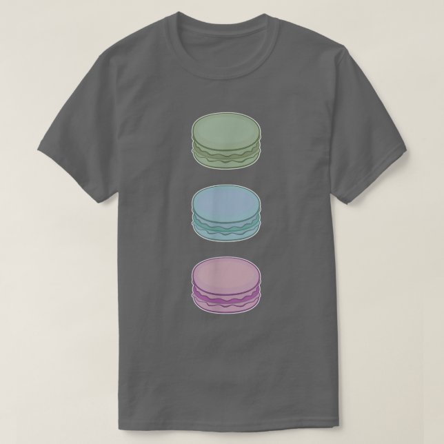 T-shirt Dessert De Cuisine Française Otaku Cute Kawaii Fun (Design devant)
