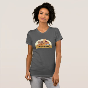 T-shirt dessert moderne Boulangerie de pain nom personnali
