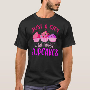 T-shirt Dessert Sweets Foodie Femmes Juste Une Fille Qui A