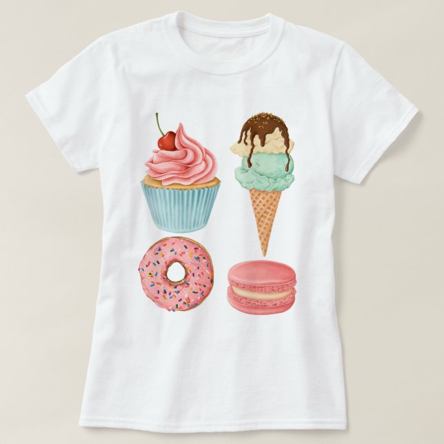 T-shirt Desserts (Design devant)