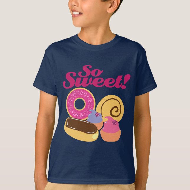 T-shirt Desserts tellement doux (Devant)