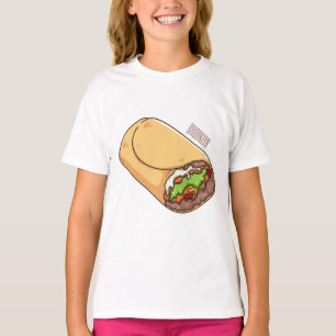 T-shirt dessin animé de Burrito