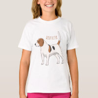 dessin animé de chien beagle