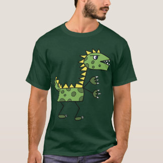 T-shirt dessin animé de dinosaure t-rex