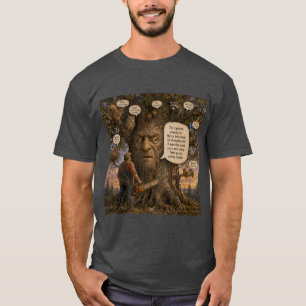 T-shirt Dessin animé de locataires de condo arbre – La nat