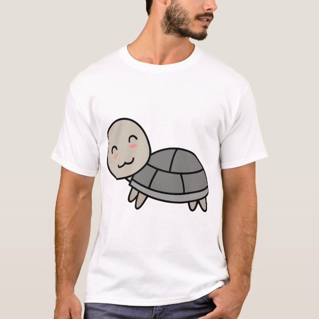 T-shirt Dessin animé de tortue (Devant)