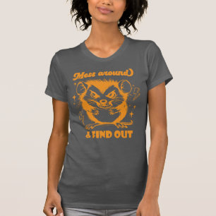 T-shirt Dessin animé Diable de Tasmanie "Fais des bêtises 