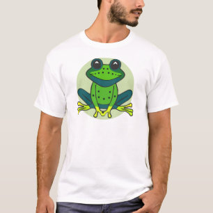 T-shirt Dessin animé Grenouille verte-74742