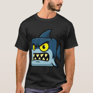 T-shirt Dessin Animé Requin Carré