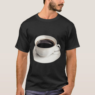 T-shirt Dessin aquarelle d'une tasse d'Americano