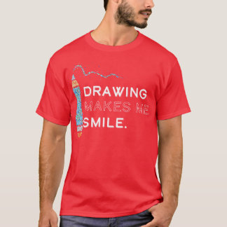 T-shirt Dessin artistique