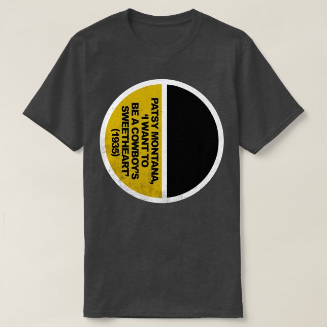 T-shirt Dessin artistique Patsy Montana (Design devant)