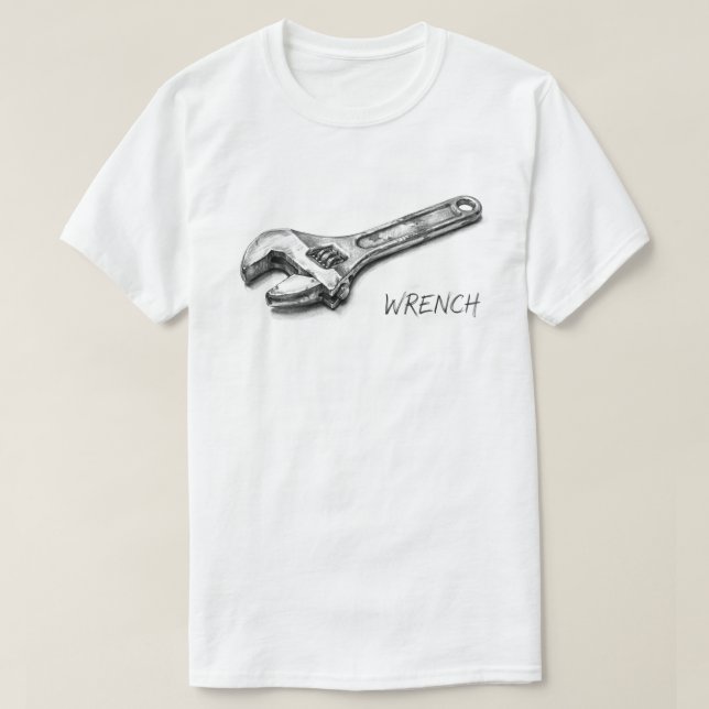 T-shirt dessin au crayon de clé (Design devant)
